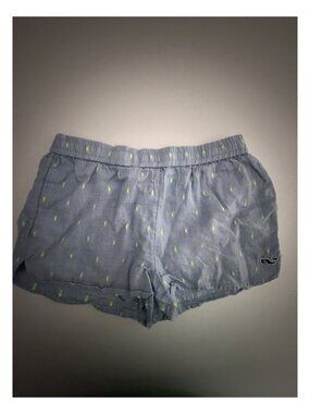 Vineyard Vines Girls Blue Neon Print Pull-On Shorts XS